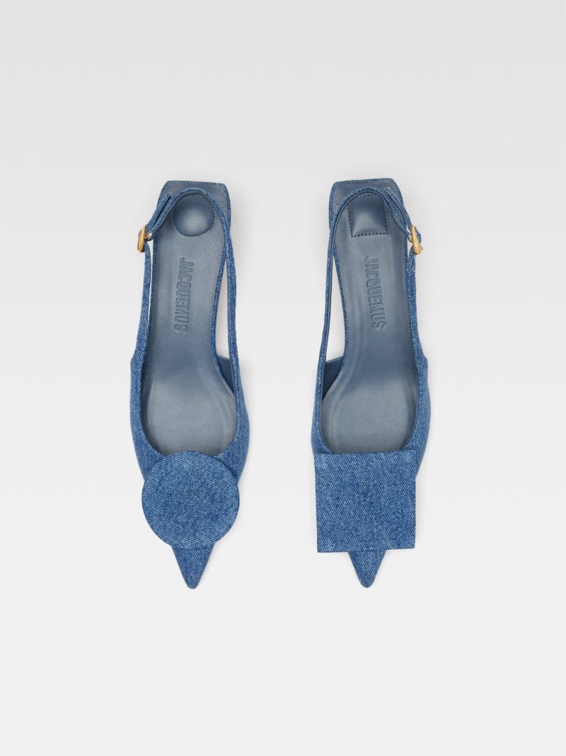 The low Duelo slingbacks