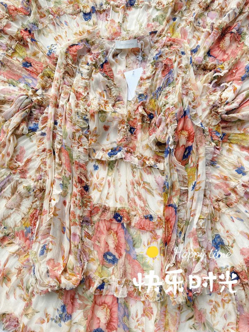 Ivory Daisy Floral Dress - Image 6
