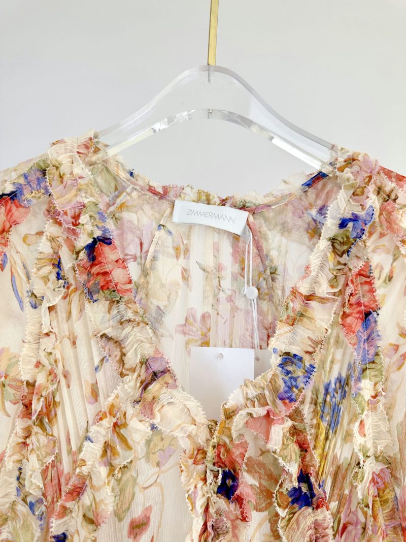 Ivory Daisy Floral Dress - Image 9