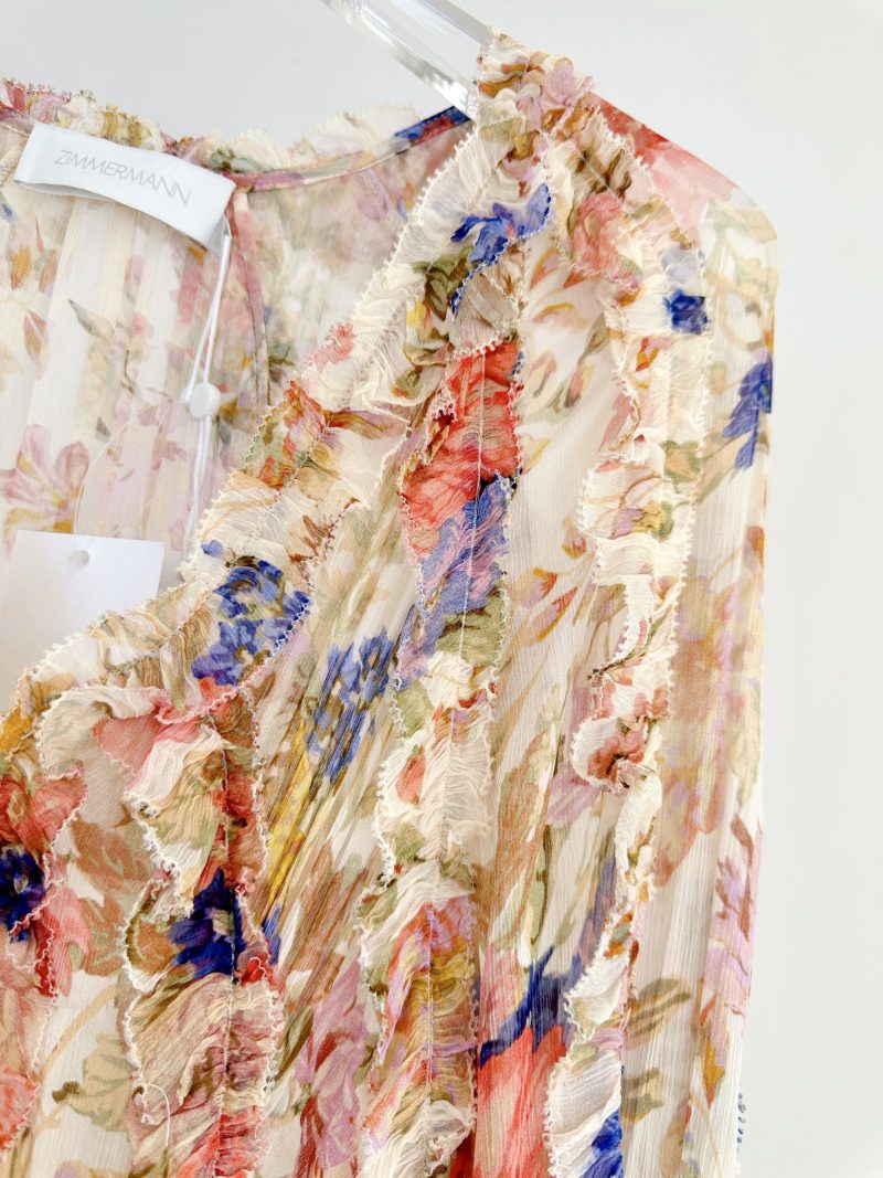 Ivory Daisy Floral Dress - Image 10