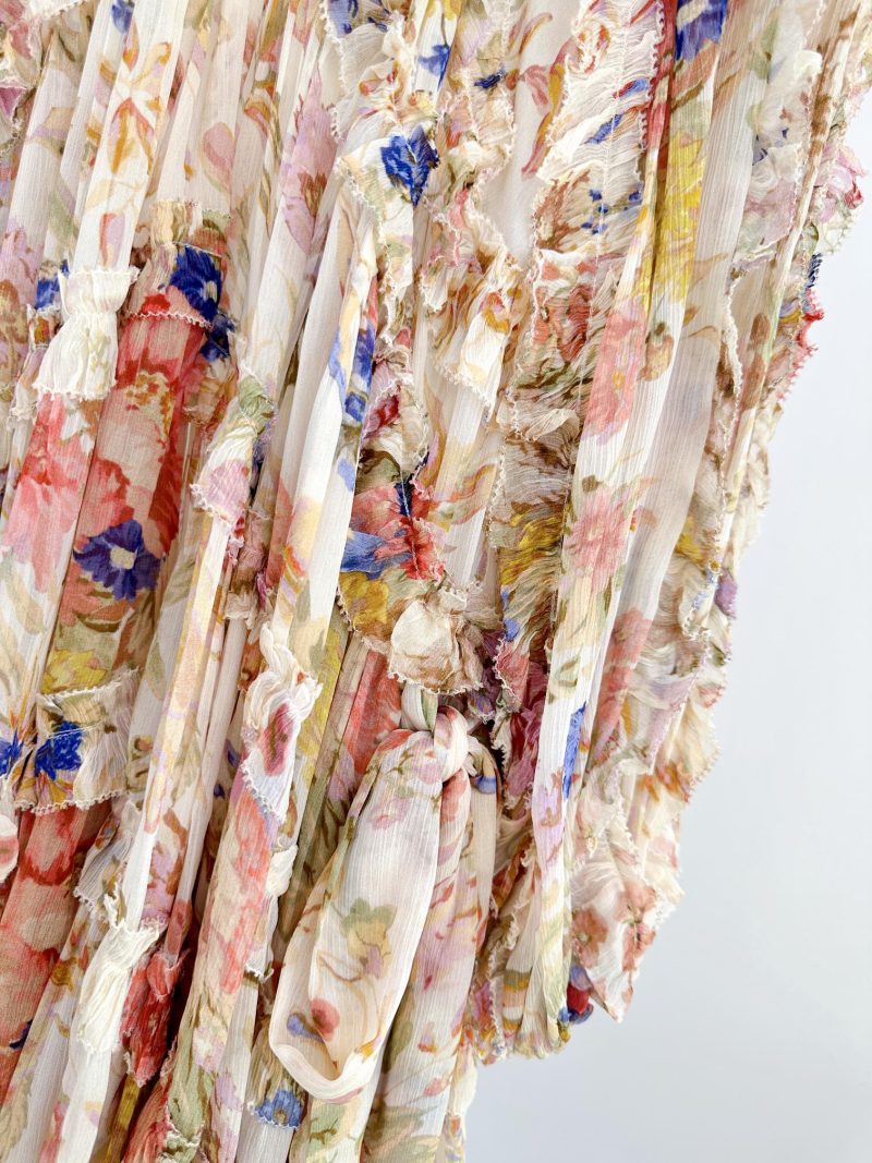 Ivory Daisy Floral Dress - Image 12