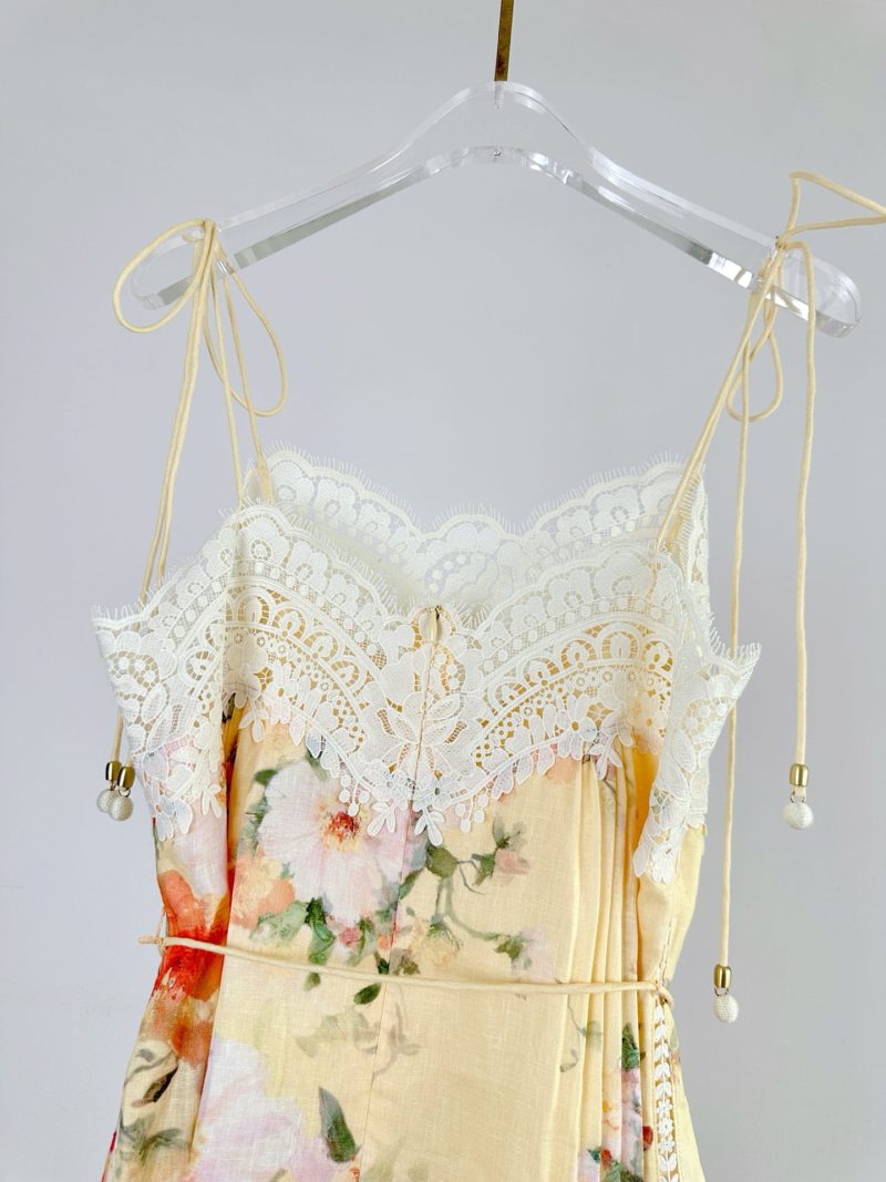 Everley Lace Trim Slip Dress - Image 7