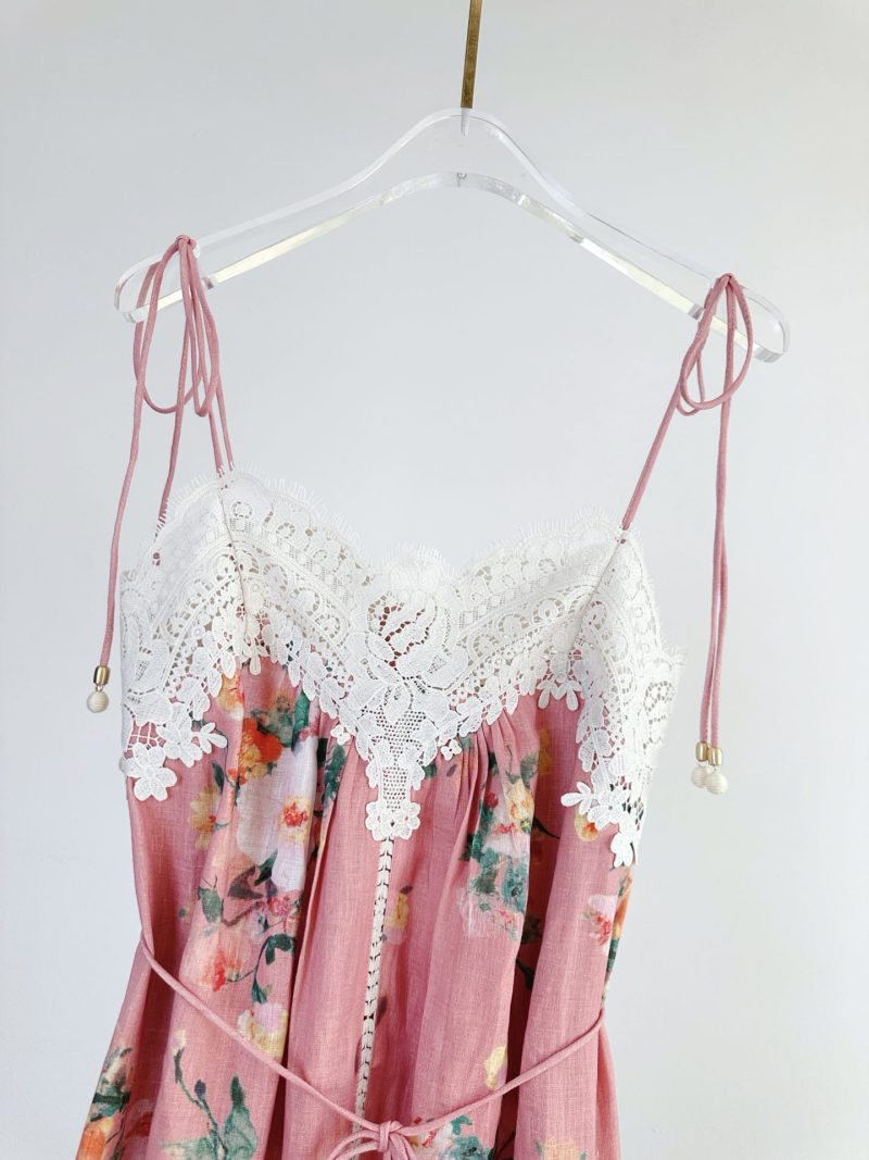 Everley Lace Trim Slip Dress - Image 19
