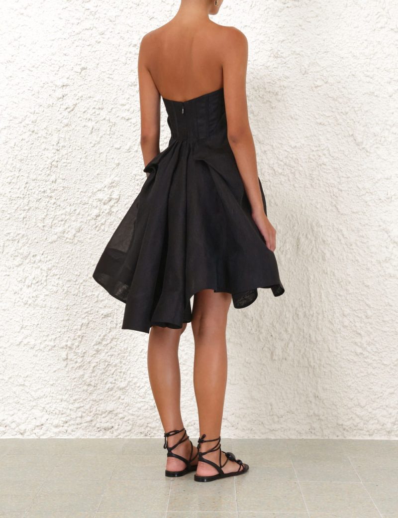 Draped Mini Dress - Image 16