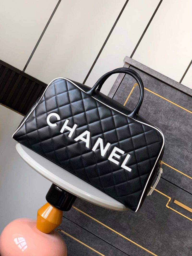 CC Quilted Logo Duffle Bag - Image 3