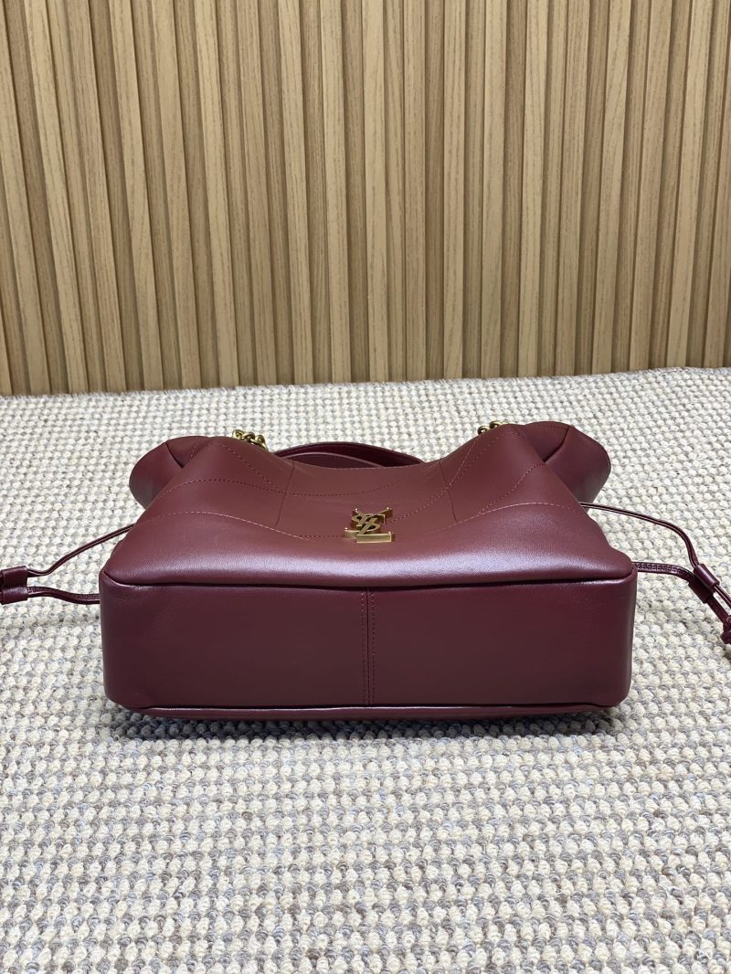 YSL Jamie Shopping Bag Wine - Image 11