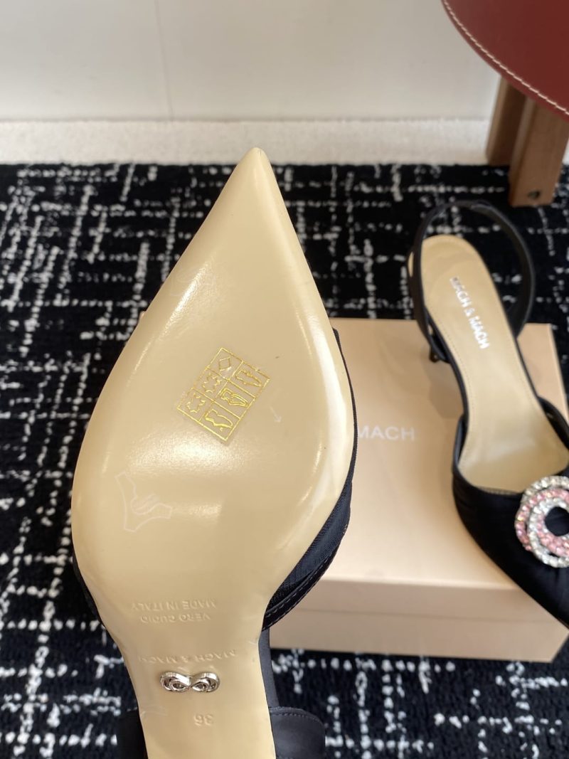 Mach & Mach Satin Slingback - Image 18